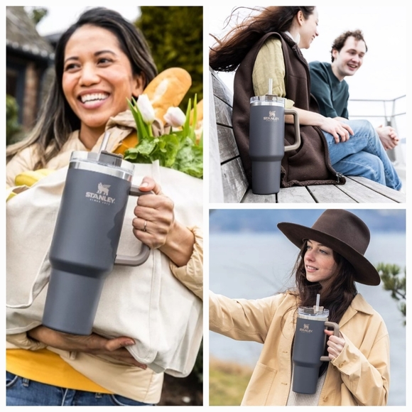 NEW Stanley Adventure Quencher 40oz Tumbler Coal - Picture 11 of 11